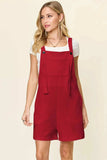 Double Take Full Size Texture Sleeveless Romper - Trendsi - Flyclothing LLC