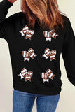 Bow Round Neck Long Sleeve Sweatshirt - Trendsi - Flyclothing LLC