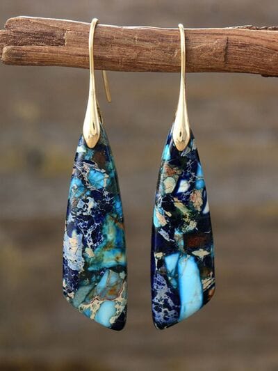 Geometrical Shape Dangle Earrings - Trendsi