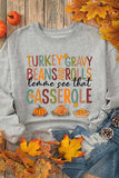 Letter Graphic Round Neck Long Sleeve Sweatshirt - Trendsi - Flyclothing LLC