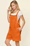 Double Take Full Size Texture Sleeveless Romper - Trendsi