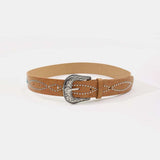 PU Leather Rhinestone Belt - Trendsi - Flyclothing LLC
