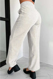 Elastic Waist Active Pants with Pockets - Trendsi - Flyclothing LLC