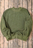 Mock Neck Dropped Shoulder Sweatshirt - Trendsi - Flyclothing LLC