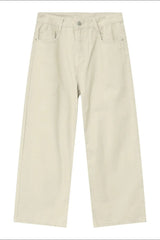 Pocketed Wide Leg Men's Jeans - Trendsi - Flyclothing LLC