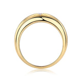 925 Sterling Silver Moissanite Ring - Trendsi - Flyclothing LLC