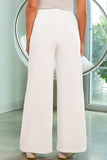 Drawstring Wide Leg Pants with Pockets - Trendsi - Flyclothing LLC