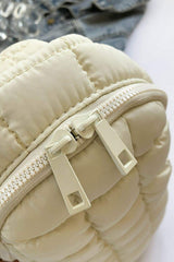 Quilted Nylon Crossbody Bag - Trendsi - Flyclothing LLC