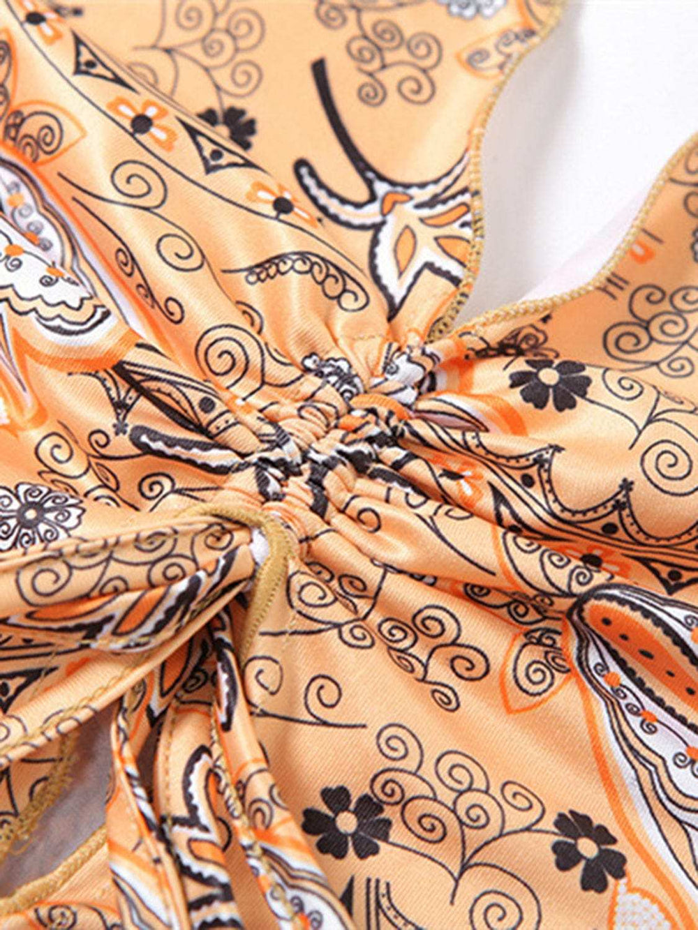 Printed Halter Neck Cami - Trendsi - Flyclothing LLC