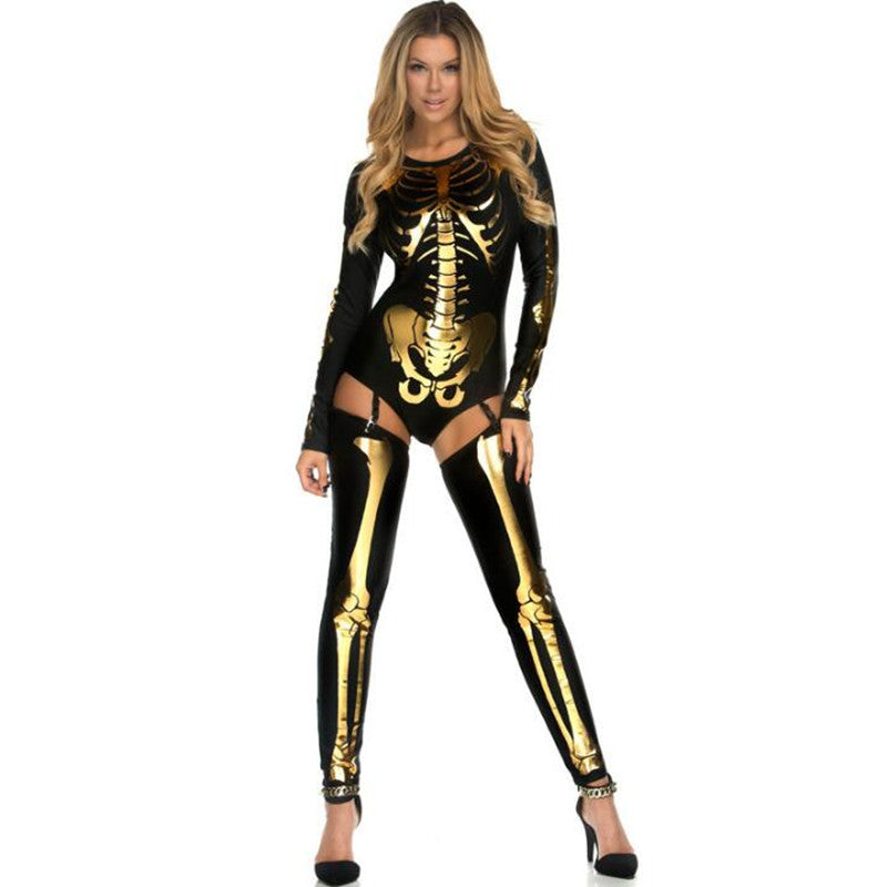 Halloween Cosplay Costume Skull Zombie Uniform - My Store - Flyclothing LLC