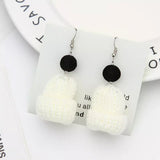 Christmas Knitted Beanie Earrings - Trendsi - Flyclothing LLC
