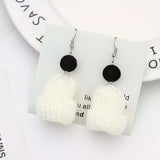 Christmas Knitted Beanie Earrings - Trendsi - Flyclothing LLC