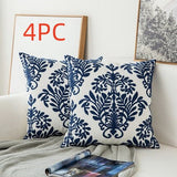 Classical embroidered home pillow without core