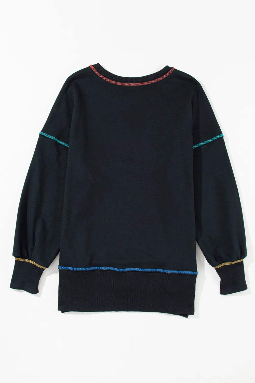Pumpkin & Flower Graphic Long Sleeve Sweatshirt - Trendsi - Flyclothing LLC