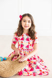 Watermelon Wonder S/S Pocket Twirl Dress - Mila & Rose ®