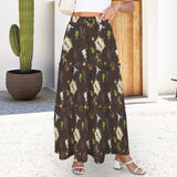 Baha Ranch Western Symbols Tiered Prairie Maxi Skirt - Baha Ranch Western Wear - Flyclothing LLC