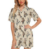 Baha Ranch Vintage Cowgirl Women's Western Pajama Set