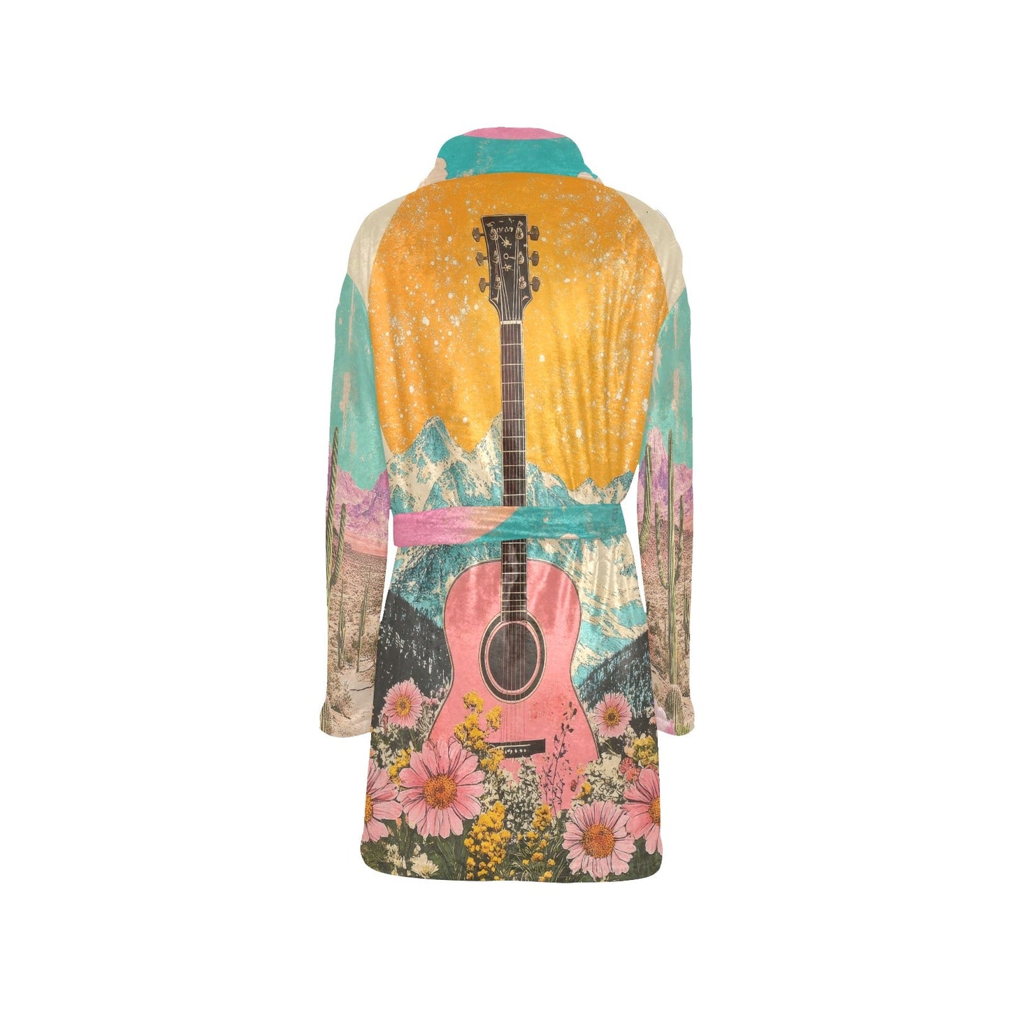 Baha Ranch Retro Pop Western Bath Robe - Baha Ranch Western Wear - Flyclothing LLC