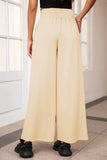 Drawstring Wide Leg Pants with Pockets - Trendsi - Flyclothing LLC