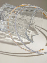 Stainless Steel Inlaid Zircon Necklace - Trendsi - Flyclothing LLC