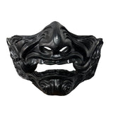 Ghost Face Dark Warrior Resin Mask Halloween Party Mask