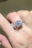 5 Carat Moissanite 925 Sterling Silver Ring - Trendsi