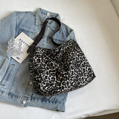 Leopard Adjustable Strap Tote Bag - Trendsi