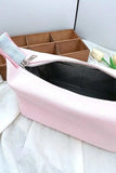 Zenana Waterproof Canvas Travel Cosmetic Bag - Trendsi - Flyclothing LLC