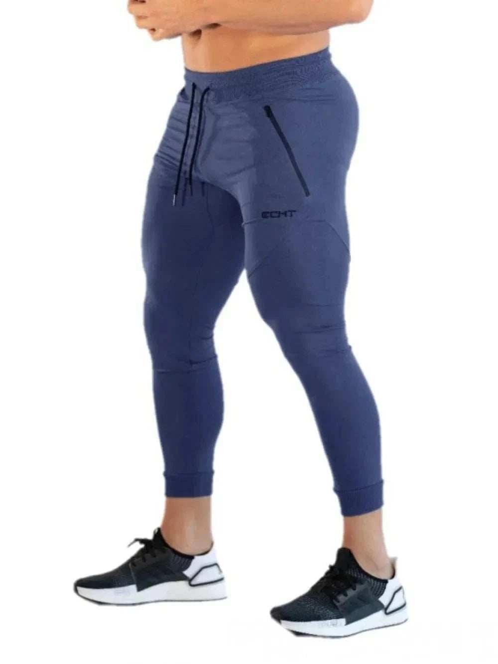 Men's Plus Size Drawstring Active Pants - Trendsi - Flyclothing LLC
