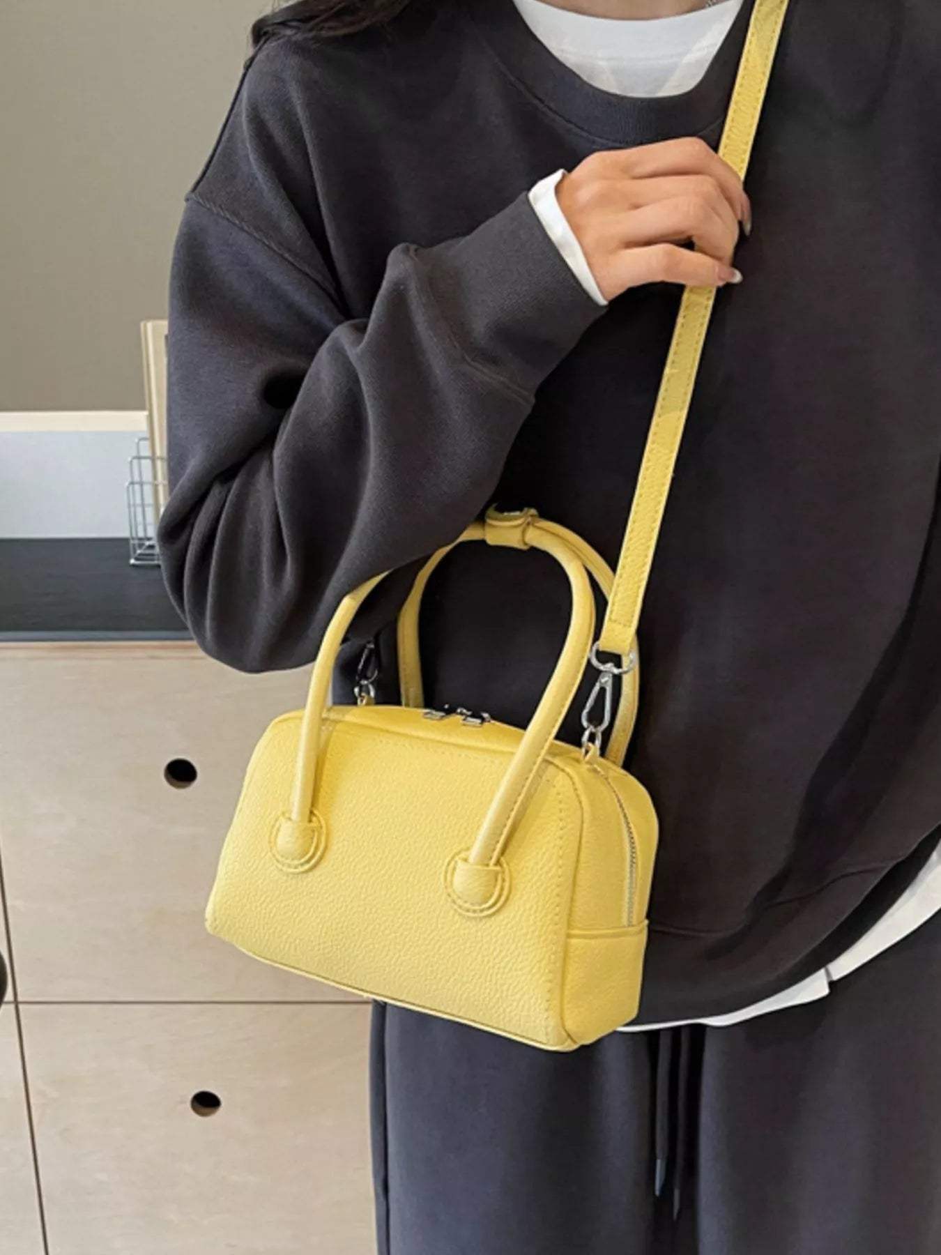 PU Leather Crossbody Bag - Trendsi - Flyclothing LLC
