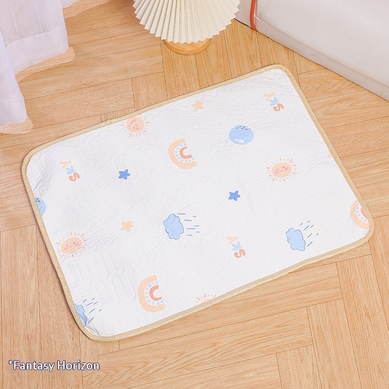Pet Sofa Cooling Ice Silk Pad Temperature Lowering Sleeping Mat