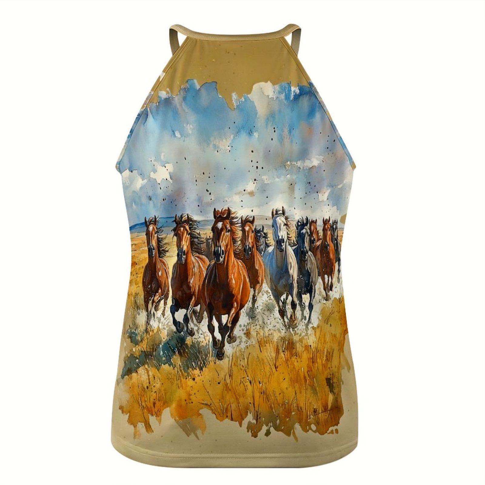 Baha Ranch Wild Horses Tank Top