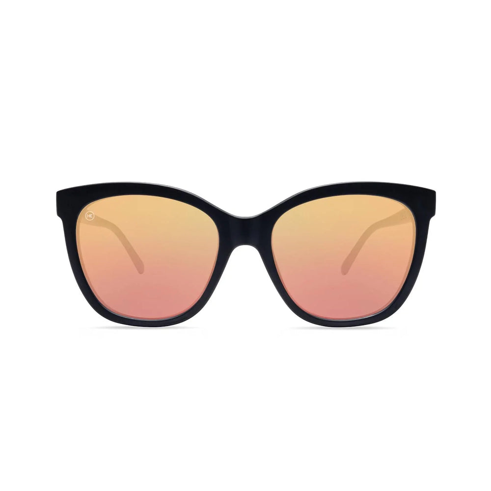 Matte Black / Rose Gold Deja Views - Knockaround - Flyclothing LLC