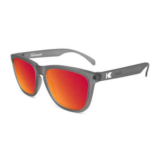 Frosted Grey / Red Sunset Classics - Knockaround - Flyclothing LLC