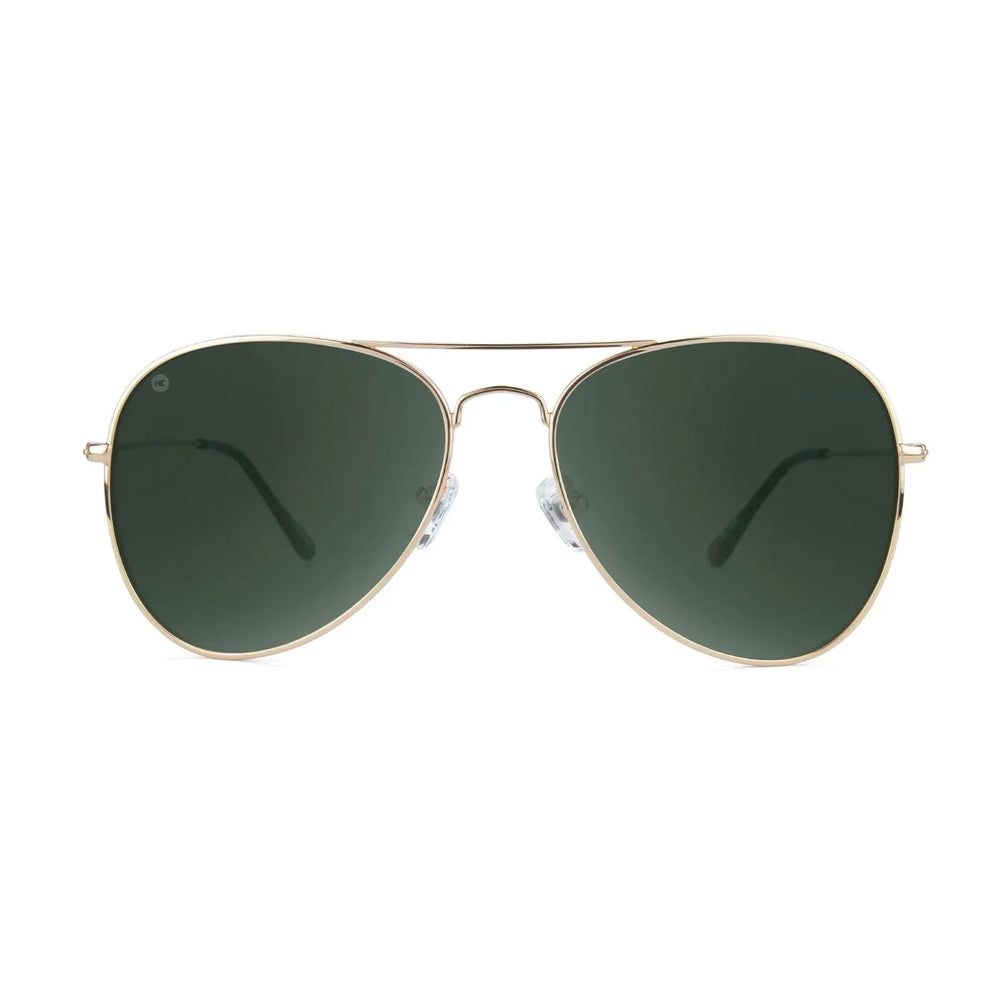 Gold / Aviator Green Mile Highs - Knockaround - Flyclothing LLC