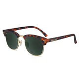 Matte Tortoise Shell & Gold Brooklines - Knockaround - Flyclothing LLC