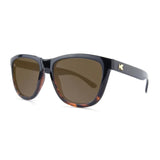 Glossy Black and Tortoise Shell Fade / Amber Premiums - Knockaround - Flyclothing LLC