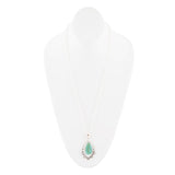Lace Turquoise and Sterling Silver Necklace - Barse Jewelry