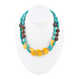 Agave Mixed Stone Statement Necklace - Barse Jewelry - Flyclothing LLC