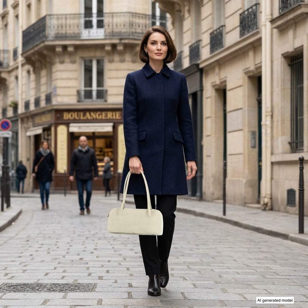 Italian Genuine Suede Shoulder Bag | Pavia