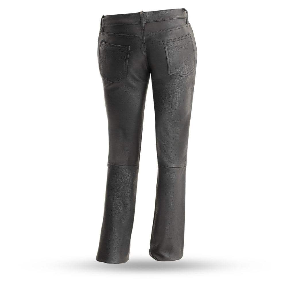 Alexis Women's Leather Pants - First Manufacturing Company - Flyclothing LLC