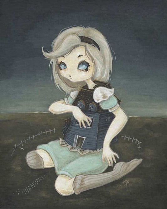 Black Market Art Company Alice and the White Rabbits House Print - Black Market Art Company - Flyclothing LLC