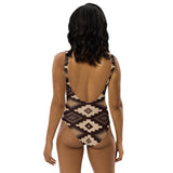 Baha Ranch Yeehaw Southwestern Earth One-Piece Swimsuit