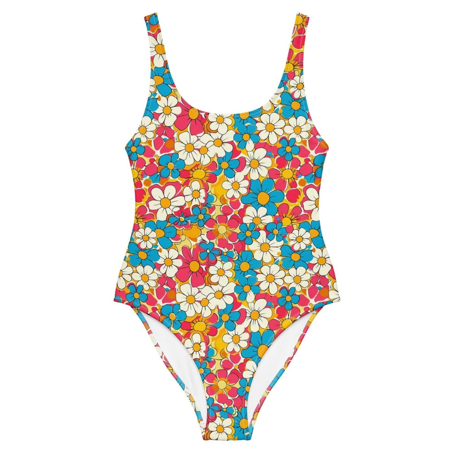Baha Ranch Yeehaw Flower Child One-Piece Swimsuit - Baha Ranch Western Wear - Flyclothing LLC