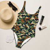 Baha Ranch Yeehaw Digital Camo One-Piece Swimsuit