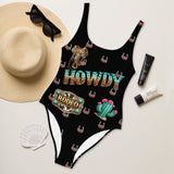 Baha Ranch Yeehaw Howdy Y'all One-Piece Swimsuit