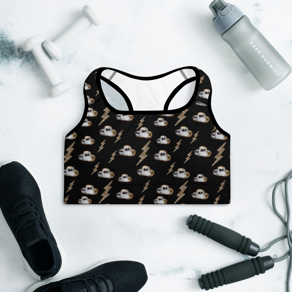 Disco Cowgirl Sports Bra