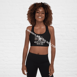 Hells Comin With Me Padded Sports Bra - Baha Ranch Western Wear - Flyclothing LLC