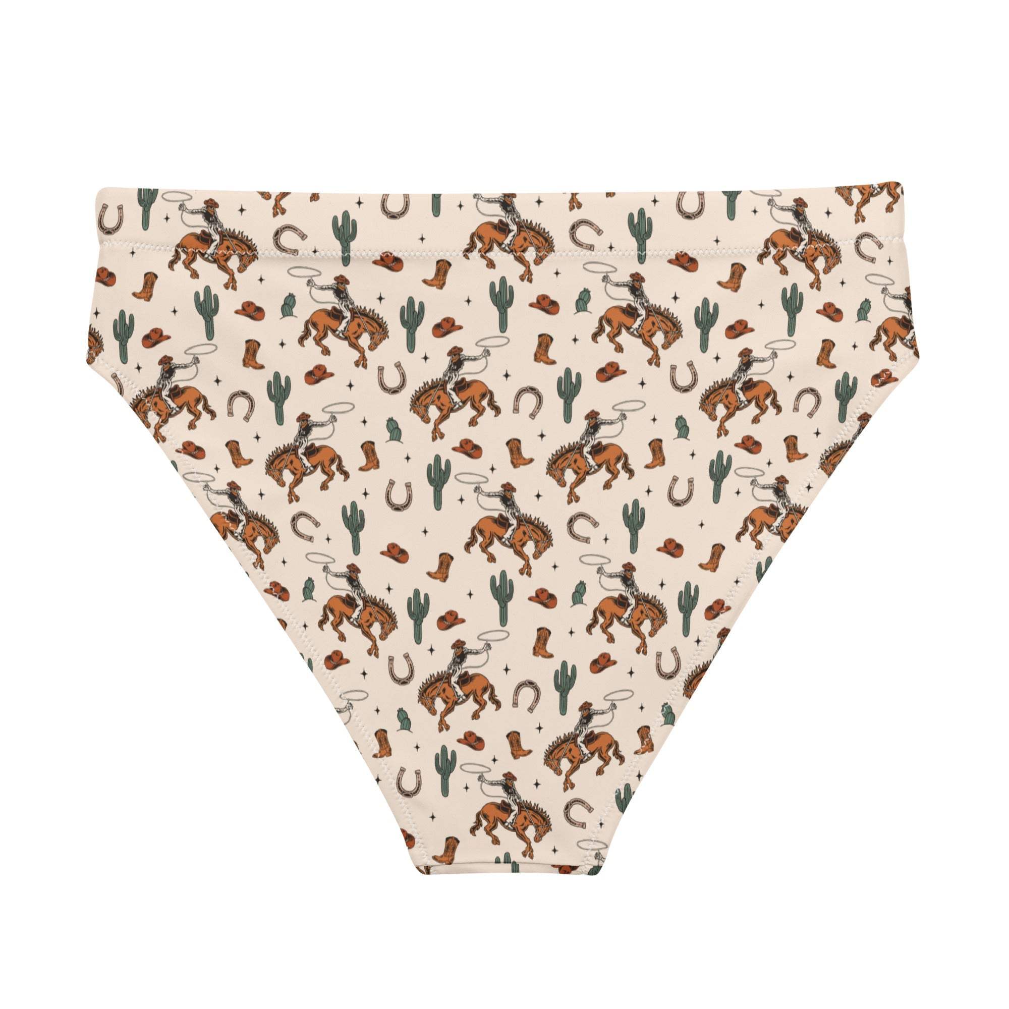 Baha Ranch Yeehaw Rodeo Cowboy Bikini Bottom - Baha Ranch Western Wear - Flyclothing LLC