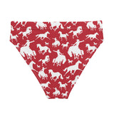 Baha Ranch Yeehaw Red Rodeo Cowboy Bikini Bottom